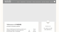 Desktop Screenshot of nidiri.se